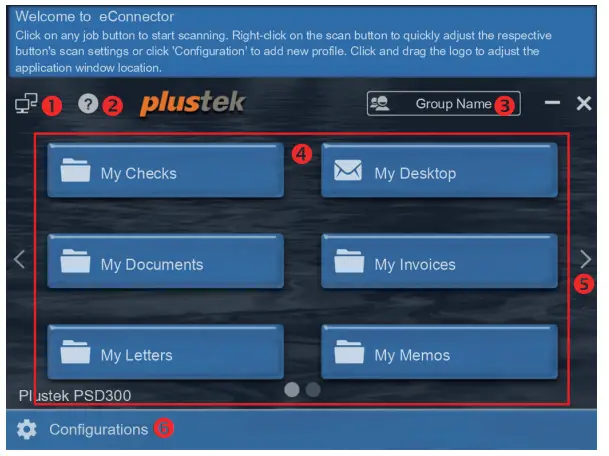 plustek PSD300 SmartOffice Scanner - scanning