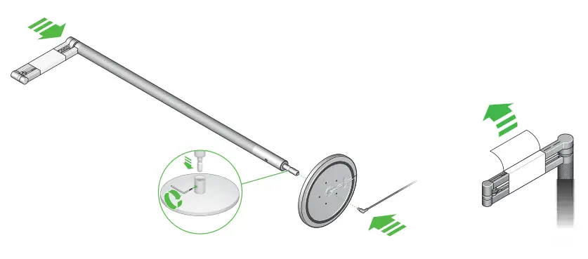 dyson 294731-01 Lightcycle Morph Floor Desk Light - Assembling your light