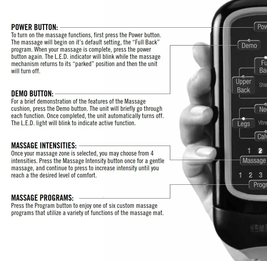 Homedics BM-SV100H Total Body Shiatsuplus 2