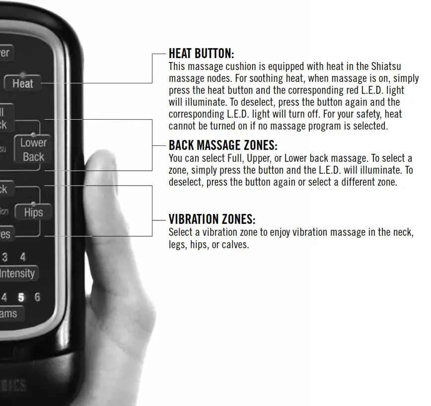 Homedics BM-SV100H Total Body Shiatsuplus 3