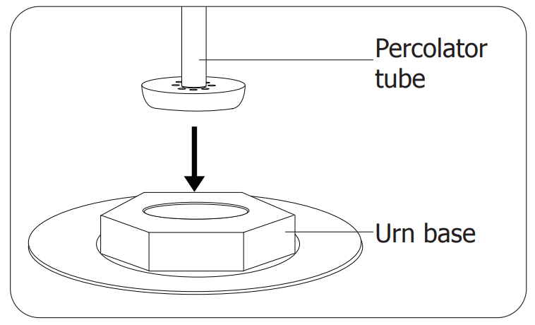 apuro CN295-A 15 litre Coffee PercolatorUrn - fig1