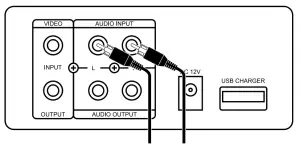 Rear Panel Connections: