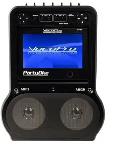 VocoPro PartyOke Portable Karaoke System With Vivid 7 Inch Color LCD