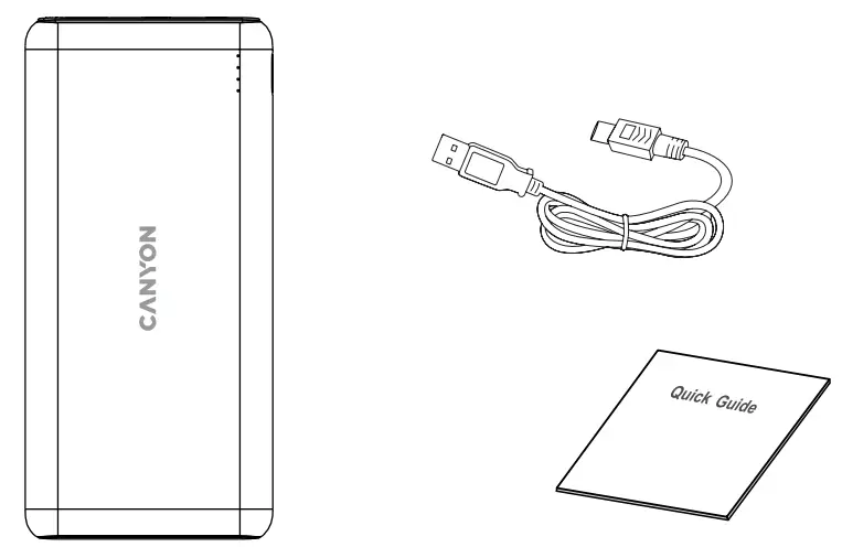 CANYON PB-107 Power bank -- figure 1
