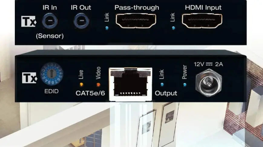 Key Digital Kd-ex18grx 4k 18g Uhdotp 35m Rx With Power Over Cat, Two-way Ir User Guide Key Digital Kd-ex18grx 4k 18g Uhdotp 35m Rx With Power Over Cat, Two-way Ir User Guide