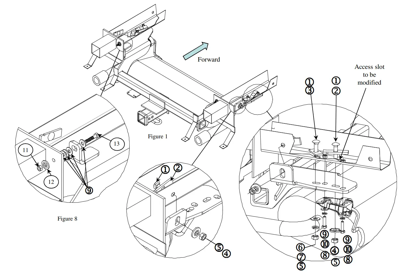 TRACTOR SUPPLY 75782 Receptor Max Frame - figure 2