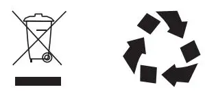 recycle and disposal icon