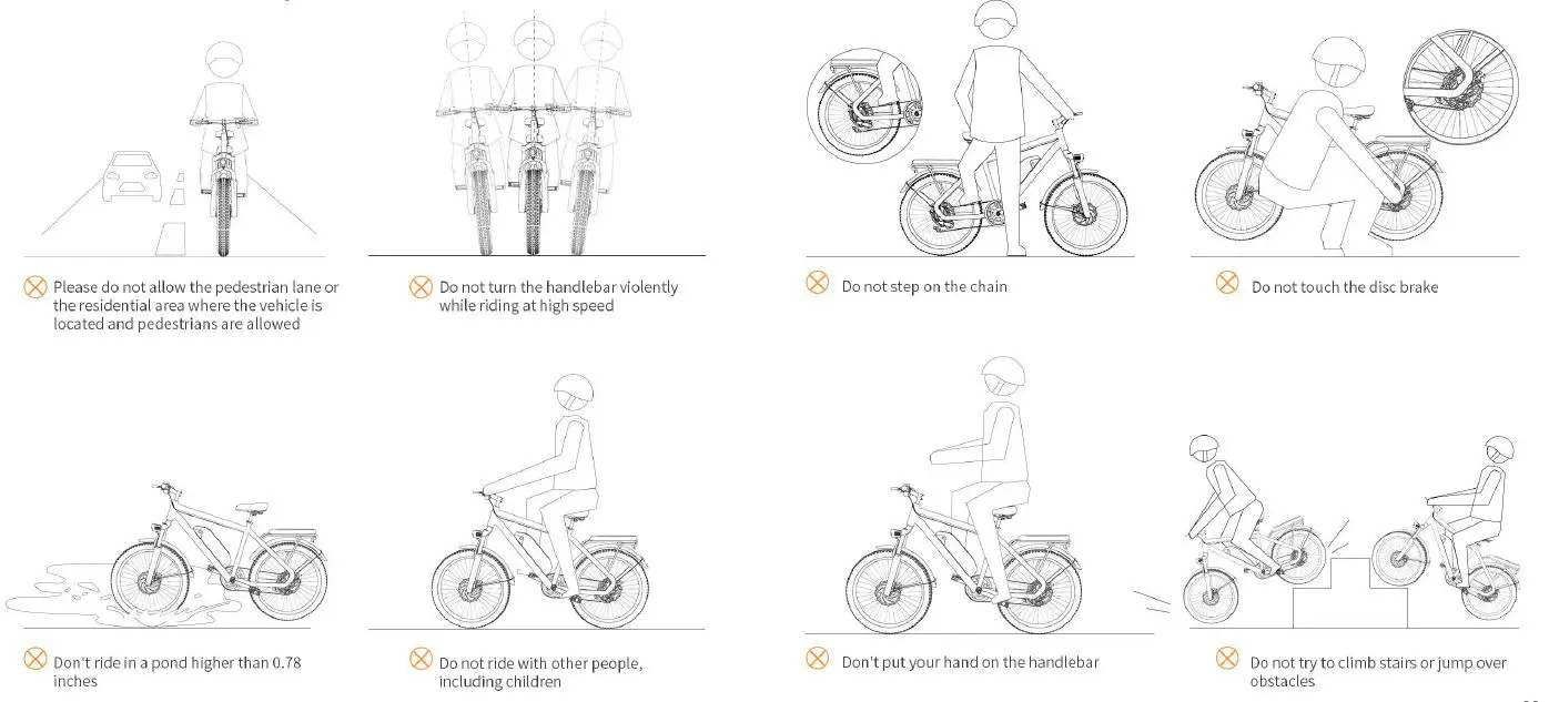 Do not try to perform dangerous actions