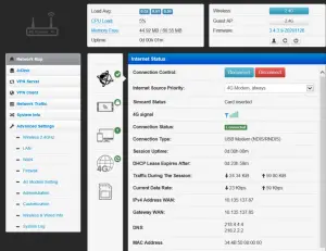 YUCHENG AF791 4G Router Module Instruction - Run the browser