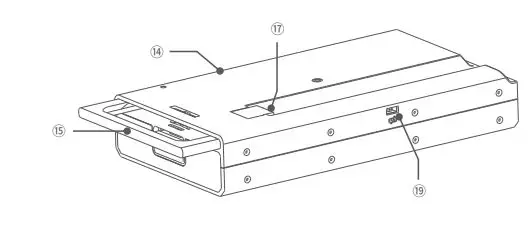 Portable Power Inverter LP750X - Battery