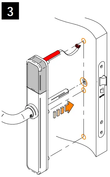 SALTO Ei750 xx..P Series XS4 One High Security - Installation 3
