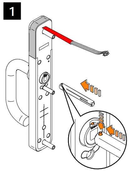 SALTO Ei750 xx..P Series XS4 One High Security - Select handing 1