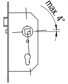 SALTO Ei750 xx..P Series XS4 One High Security - with a maximum
