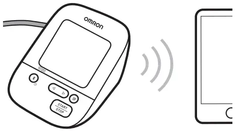 OMRON BP5250 Silver Upper Arm Blood Pressure Monitor - instruction