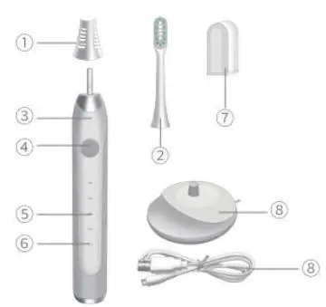 WHITOP CD-B Induction Charger Instruction Manual - Product Introduction
