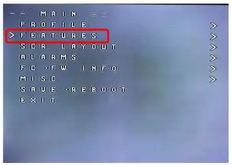 HGLRC Zeus F722 Mini Flight Control User Manual - The graphics above show the stick command to bring up the OSD menu