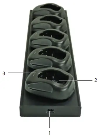 i Safe MOBILE IS MCTH11 Multi Charger For IS TH1XX 1 - CHARGING