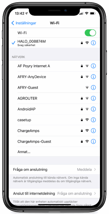 CHARGE AMPS Halo 3 7 kW 7 4 kW and 11 kW with 7 5m Type 2 Cable - WiFi network