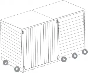 Overlap-Pent-Bike-Store-Pre-Assembly-illustration