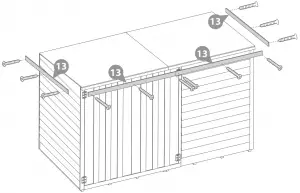 Overlap-Pent-Bike-Store-Pre-Assembly-illustration