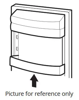 IKEA 104 621 56 SUPERKALL Built In Refrigerator- door balconies