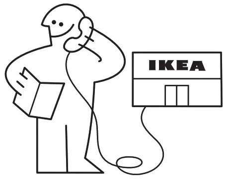 IKEA 104 621 56 SUPERKALL Built In Refrigerator