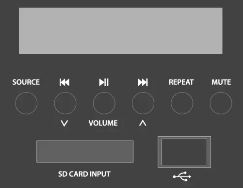adastra Rackmount 6-Zone Mixer-Amplifier - Player