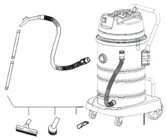KLARSTEIN IVC-30 Wet-Dry Vacuum Cleaner fig 3
