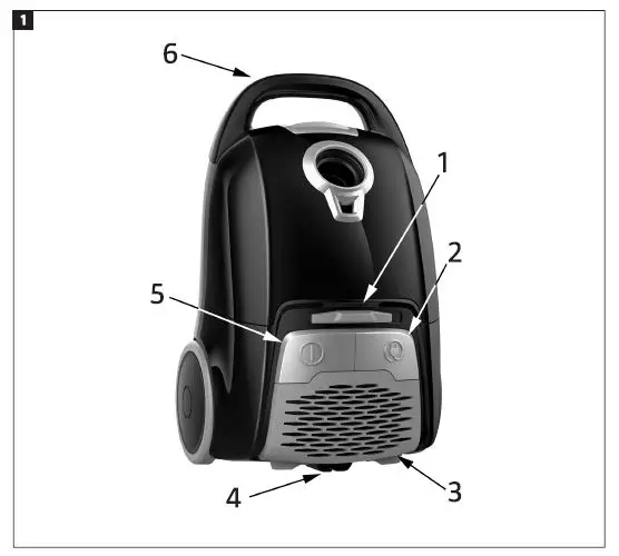 Menuett 002392 Vacuum Cleaner FIG 1