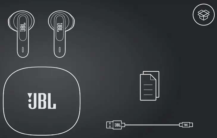 JBL WAVE 300TWS True Wireless Earbuds - BOX