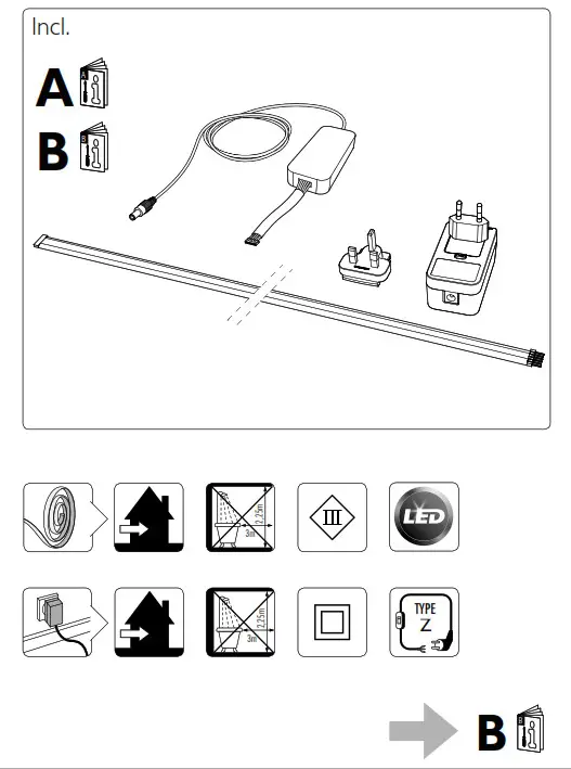 PHILIPS 71901-PH Light Strip Plus- B