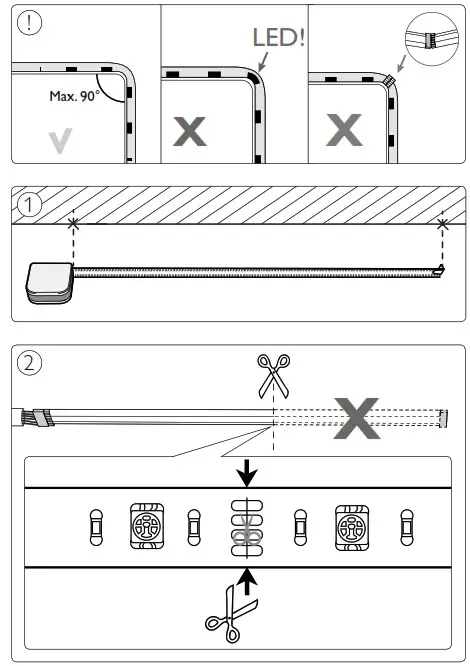 PHILIPS 71901-PH Light Strip Plus- X