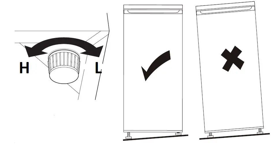TOMADO TCR1800B Fridge Freezer Combi fig5