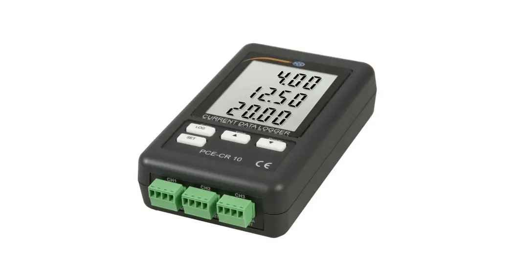 Pce-pdr 10 Pressure Data Logger User Manual