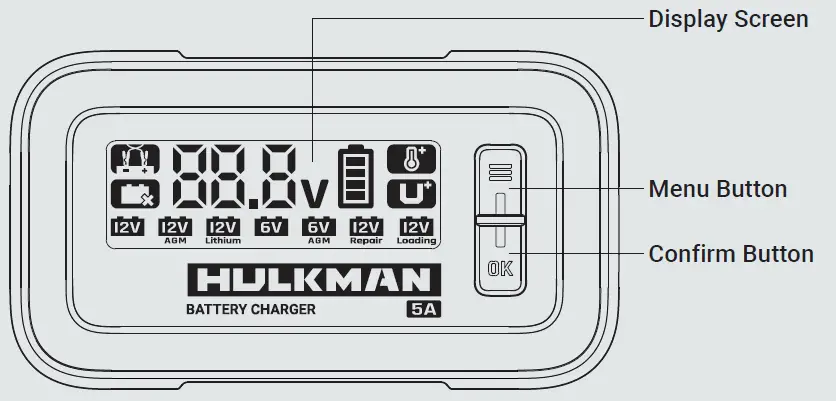 HULKMAN Sigma 5 Amp Battery Charger 11