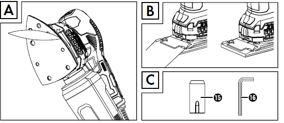 PARKSIDE-PMFS 200 C3 3-In-1 Multi-Function-Sander- fig 2