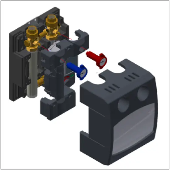HKFC25 Series - Disassembling the 3-way mixer