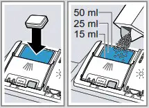 Bosch SMV2HAX02E Dishwasher - Adding detergent 1