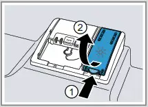 Bosch SMV2HAX02E Dishwasher - Adding rinse aid 1