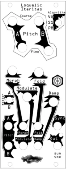 Noise Engineering N13-4951 Loquelic Iteritas Complex Digital Oscillator - Digital