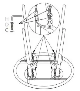FIG 4 ASSEMBLY INSTRUCTIONS