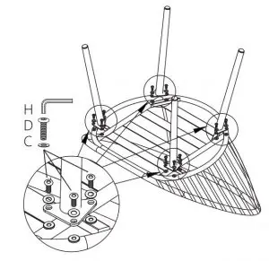 FIG 5 ASSEMBLY INSTRUCTIONS