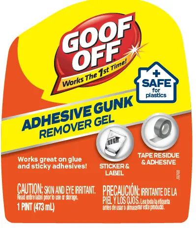 GOOF -OFF- FG796 -Adhesive -Gunk -Remover- Gel -1