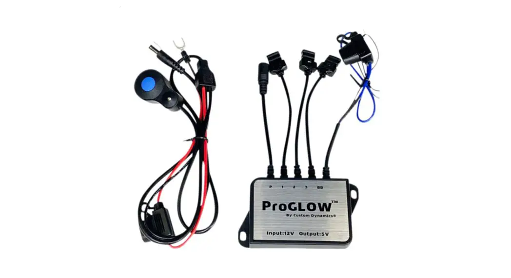 Custom Dynamics Proglow Bluetooth Controller Instruction Manual