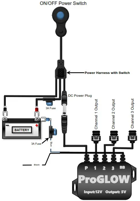 Custom Dynamics ProGLOW Bluetooth Controller - Installation 8