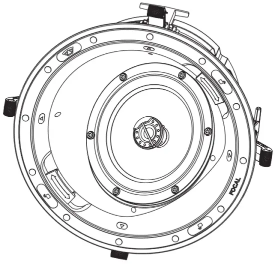 FOCAL 300 ICA6 300 Series In Ceiling Wall Speaker