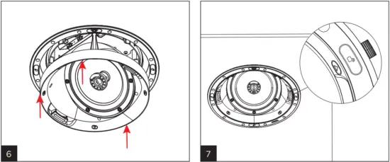 FOCAL 300 ICA6 300 Series In Ceiling Wall Speaker - FIG 4
