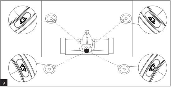 FOCAL 300 ICA6 300 Series In Ceiling Wall Speaker - FIG 6
