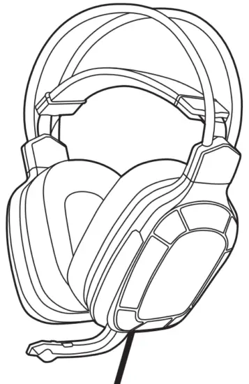 NITHO SND TITA K Titan Gaming Headset with Foldable Microph