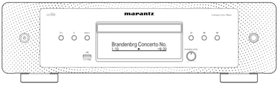 marantz CD60U CD Player -